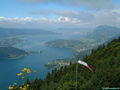 Blick auf den Lac in Richtung Annecy
