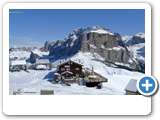 Rifugio des Alps auf dem Col Rodella