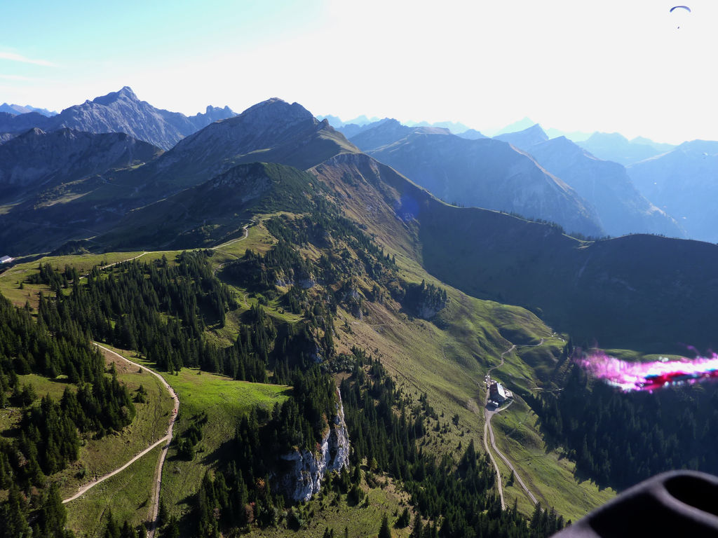 Blick Richtung Vilsalpsee