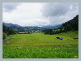 Blick nach Kössen